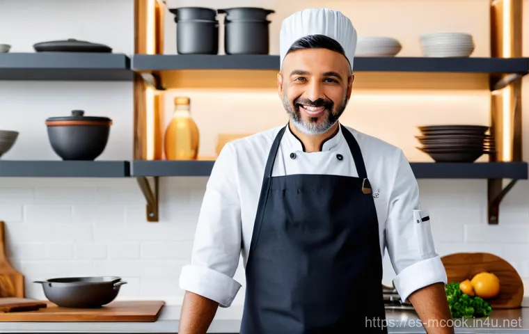 다문화 요리사로서의 커리어 전망 - **Prompt:** A visually rich, medium close-up shot of an adult female multicultural chef, with a warm... 다문화 요리사로서의 커리어 전망 - **Prompt:** A visually rich, medium close-up shot of an adult female multicultural chef, with a warm...