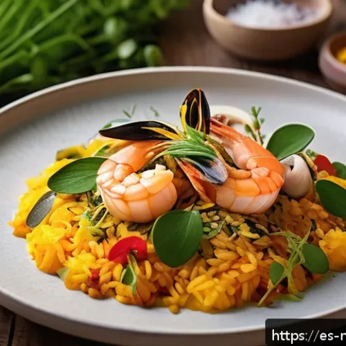 다문화 요리사의 성공 스토리 - A vibrant fusion cuisine dish artfully plated on a rustic ceramic plate, combining Mediterranean pae...